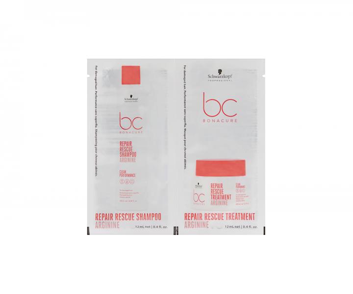 �amp�n a k�ra pre po�koden� vlasy Schwarzkopf Professional Repair Rescue - 2 x 12 ml