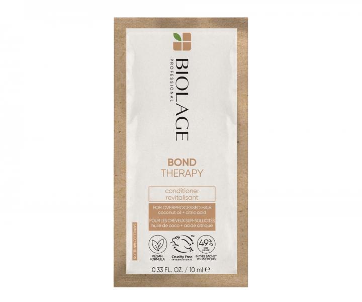 Kondicion�r pre extr�mne po�koden� vlasy Biolage Bond Therapy Conditioner - 10 ml (bonus)