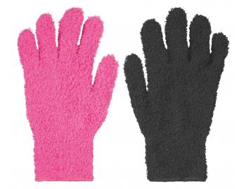 Mel�rovacie rukavice Sibel Bleach Gloves Blenders Pink & Black - 2 ks