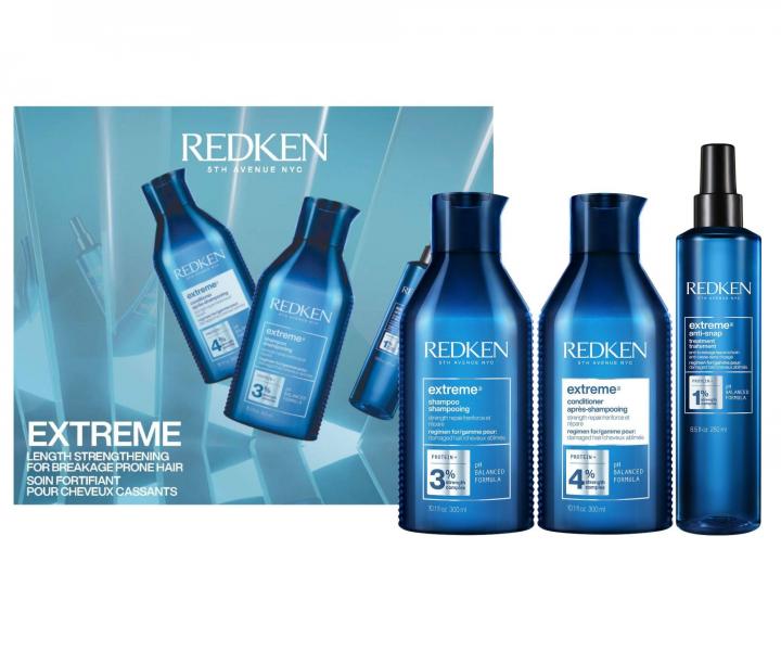 Dar�ekov� sada na posilnenie a spevnenie po�koden�ch a scitliven�ch vlasov Redken Extreme Kit