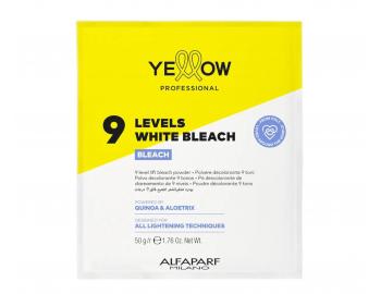 Zosvet�uj�ci p�der Yellow Professional 9 Levels White Bleach - 50 g