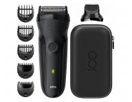 Planetov holiaci strojek so zastrihvaom Braun Series 3 Shave&Style - ierny