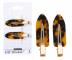Spony do vlasov s podlo�kami Sister Young Lily Makeup Hair Clips Set - 6 cm, 2 ks - leopard� vzor