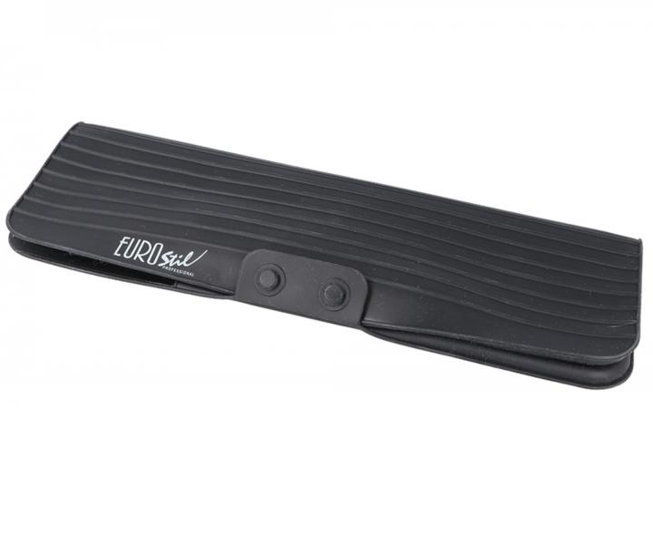 Siliknov teplovzdorn obal na ehliku na vlasy Eurostil Professional - ierny