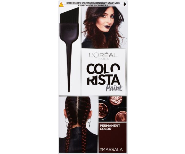 Permanentn farba Loral Colorista Paint 5.15 Marsala - hnedoerven