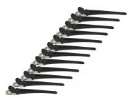 Klipsy do vlasov Original Best Buy - 10 cm, ierne, 12 ks
