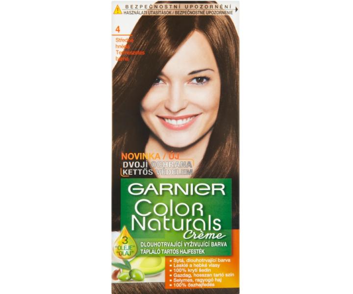 Permanentn farba Garnier Color Naturals 4 stredne hned