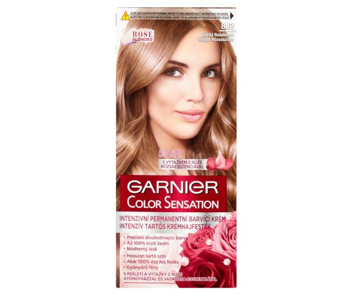 Permanentn farba Garnier Color Sensation 8.12 svetl roseblond