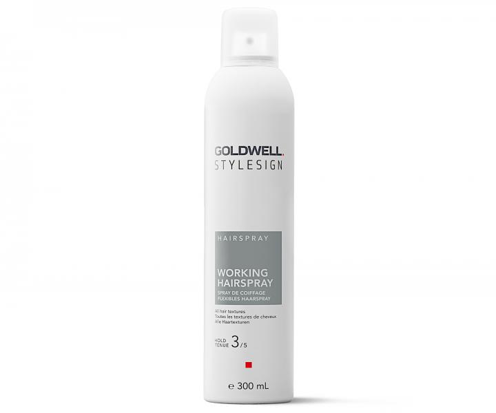 Flexibiln lak na vlasy so strednou fixciou Goldwell Stylesign Working Hairspray - 300 ml
