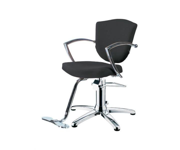 Kadern�cke kreslo s opierkou na nohy Hairway Astra, �ierne (YD29)