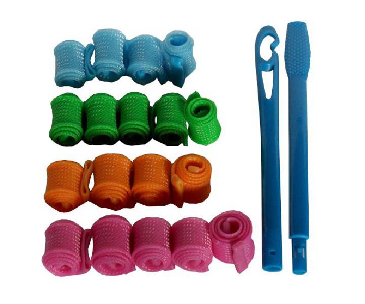 Sada magick�ch sto�en�ch nat��ok pre stredne dlh� vlasy - 19 ks - �zke lokne