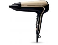 Fn na vlasy s keratnovou technolgiou Philips Kerashine Ionic - 2200 W, ierno-zlat