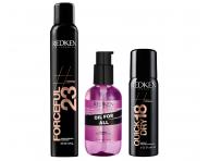 Stylingov� sada Redken - lak na vlasy + olej + lak na vlasy 60 ml zadarmo