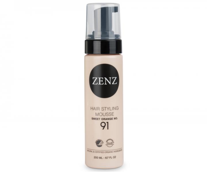 Stylingov pena pre objem a textru vlasov Zenz Hair Styling Mousse Sweet Orange No. 91 - 200 ml