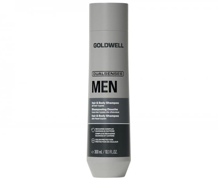Osvie�uj�ci �amp�n a sprchov� g�l pre mu�ov Goldwell Dualsenses Men Hair & Body Shampoo - 300 ml