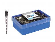 Kovov spona do vlasov Eurostil Professional - 90 mm, 60 ks