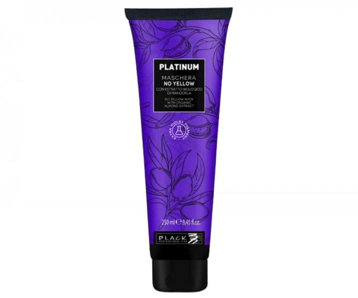 Revitaliza�n� maska ​​na neutraliz�ciu �lt�ch odleskov Black Professional Platinum Maschera No Yellow - 250 ml