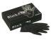Latexové rukavice pre kaderníkov Sibel Black Pro 20 ks - L