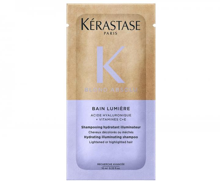 Rozjas�uj�ci �amp�n pre blond vlasy K�rastase Blond Absolu Bain Lumi�re - 10 ml (bonus)
