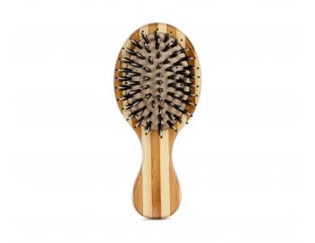 Ploch� bambusov� mini kefa s divia��mi a nylonov�mi �tetinami Zenz Boar Brush Mini - 140x60 mm