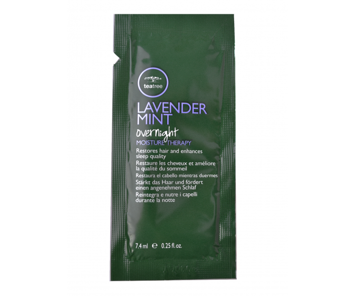 Obnovujci maska pre such vlasy Paul Mitchell Lavender Mint Overnight Moisture Therapy - 7,4 ml
