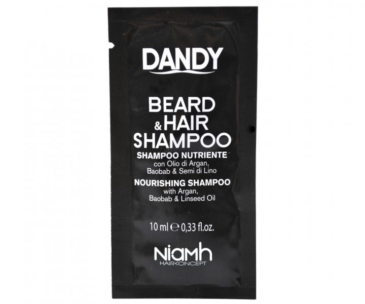 ampn pre etrn umvanie vlasov a fzov Dandy Beard&Hair - 10 ml