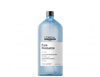 Šampón pre mastiace sa vlasovú pokožku Loréal Professionnel Serie Expert Pure Resource - 1500 ml