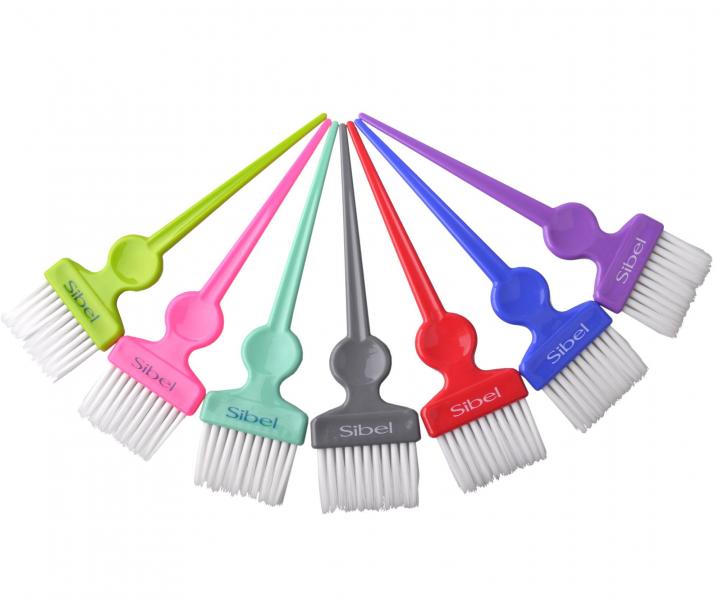 Sada tetcov na farbenie vlasov Sibel - 5 cm, 7 ks