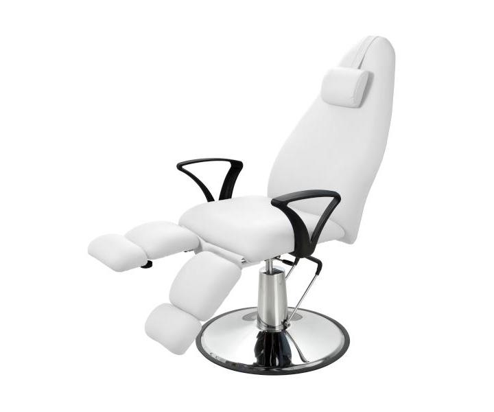 Hydraulick pedikrske kreslo Weelko Sol, biele