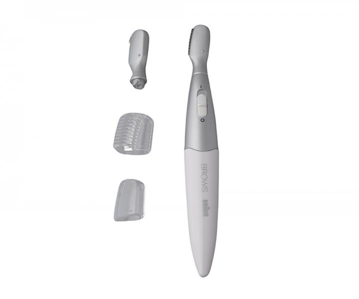 Zastrihva oboia Braun Mini Precision Trimmer FG 1106 - bielo-strieborn