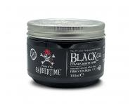 �ierny farbiaci g�l na vlasy so silnou fix�ciou Barbertime Hair Gel Black - 300 ml