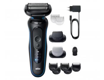 Planetov holiaci strojek Braun Series 5 52-B1650s - ierno-modr