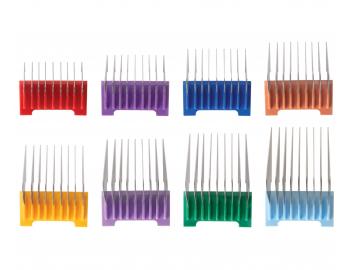 Sada n�hradn�ch kovov�ch nadstavcov Wahl Stainless Steel Attachments Combs 3027903 - 8 ks