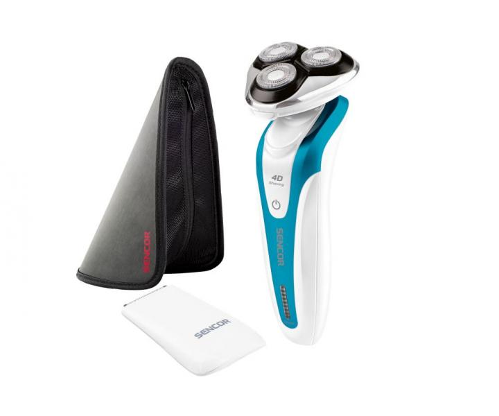 Rotan holiaci strojek Sencor SMS 5014TQ - tyrkysovo-biely