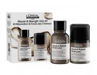 Cestovn� sada pre po�koden� vlasy Lor�al Professionnel Serie Expert Absolut Repair Molecular Repair & Strenght Hair Kit