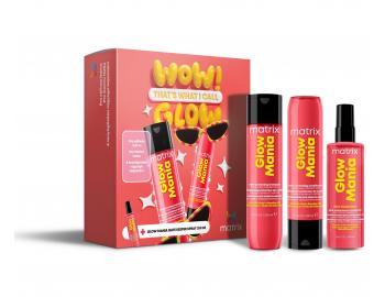 Darekov sada na ochranu a iariv lesk matnch farbench vlasov Matrix Glow Mania