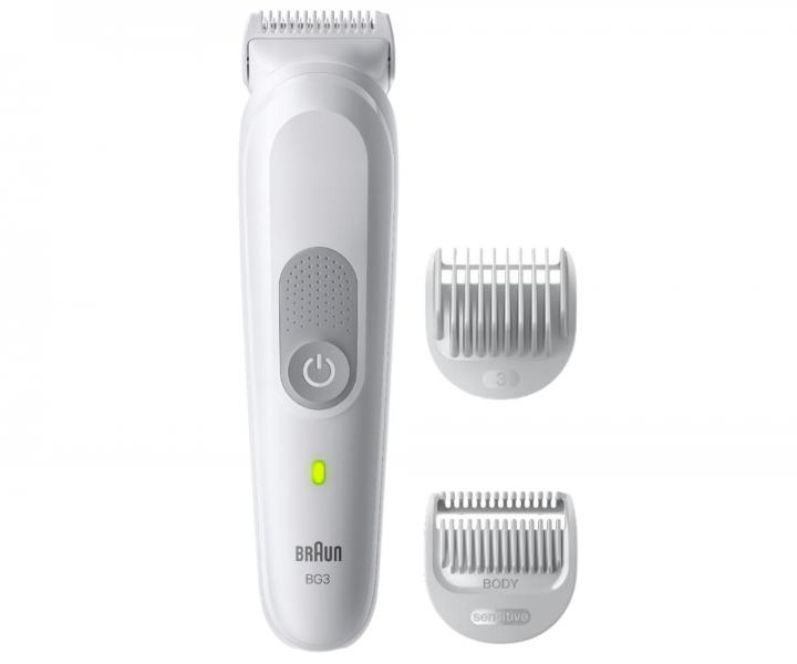 Zastrihva chpkov na tele pre muov Braun Series 3 BG3530 - ed