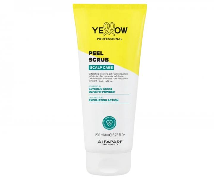 Exfolia�n� peeling pre h�bkov� �istenie poko�ky hlavy Yellow Professional Scalp Care Peel Scrub - 200 ml