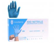 Nitrilov rukavice Nodens Nitrile Examination Gloves - 100 ks, modr