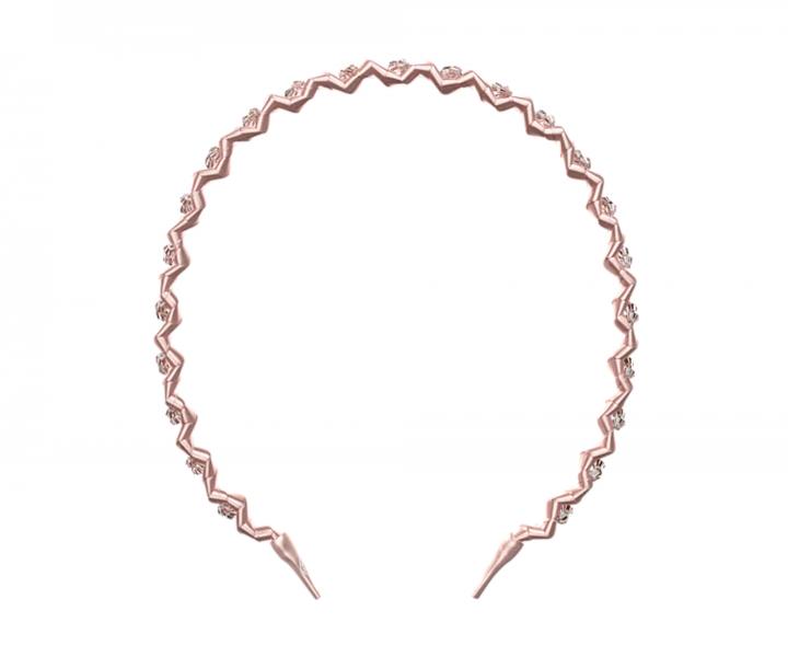 �elenka do vlasov Invisibobble Hairhalo Pink Sparkle - ru�ov�