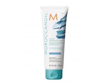 Tnujca maska na vlasy Moroccanoil Color Depositing - Aquamarine, 200 ml