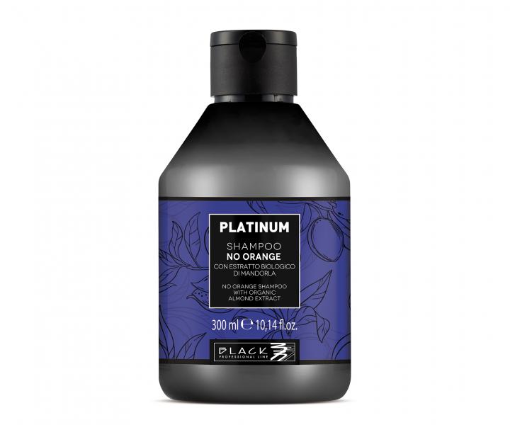 Neutralizačný šampón pre tmavé vlasy Black Platinum No Orange - 300 ml