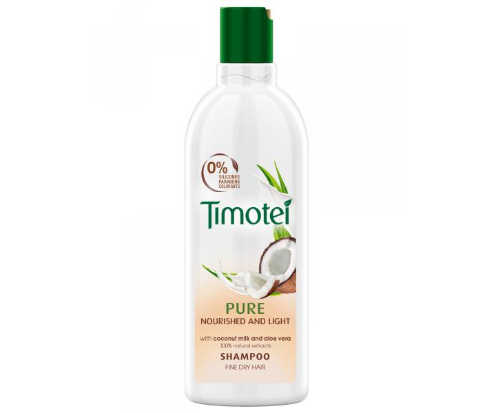 �amp�n pre jemn� a such� vlasy Timotei Pure - 300 ml