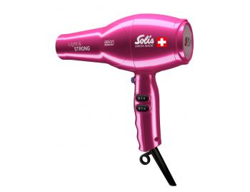 Profesionálny fén na vlasy Solis Light & Strong 969.45 - 1800 W, ružový