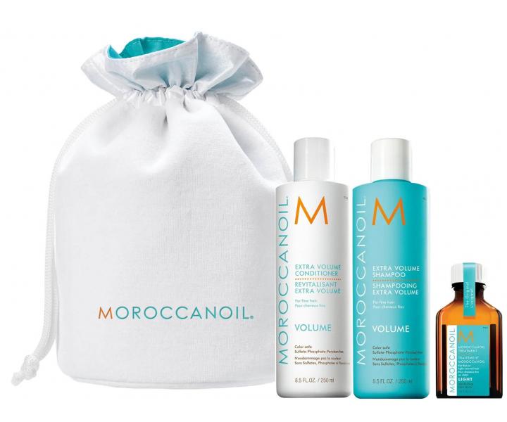 Darekov sada pre objem vlasov Moroccanoil Volume Beauty in Bloom + ahk olej 25 ml zadarmo