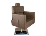 Kaderncke Barber kreslo Detail Larry - zlatohnedej - II. akos - kriv opierka, stiahnut koenka