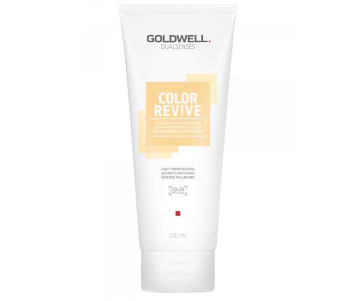 Kondicionr pre oivenie farby vlasov Goldwell Color Revive - 200 ml - svetl tepl blond