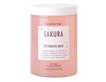 Maska pre regenerciu vlasov Inebrya Sakura Restorative - 1000 ml