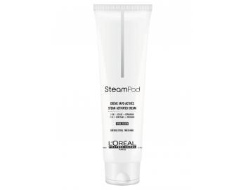Obnovuj�ci a vyhladzuj�ci kr�m pre hust� vlasy Lor�al SteamPod - 150 ml