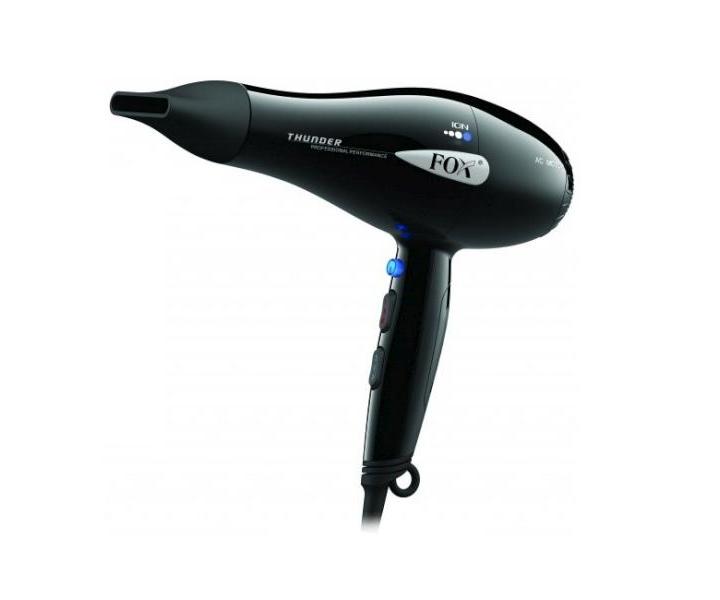 Profesionlny fn na vlasy Fox Thunder - 2100 W, ierny